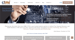 Desktop Screenshot of ctmi.com
